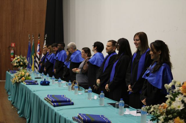 Colação de Grau das turmas do curso superior e dos cursos técnicos do IFSP-Câmpus Presidente Epitácio